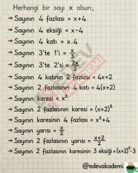 Matematik Kafe sayı problemleri Matematik Kafe sayı problemleri